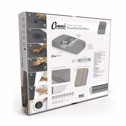 Conni Fitted Bed Pad Sheet - Single