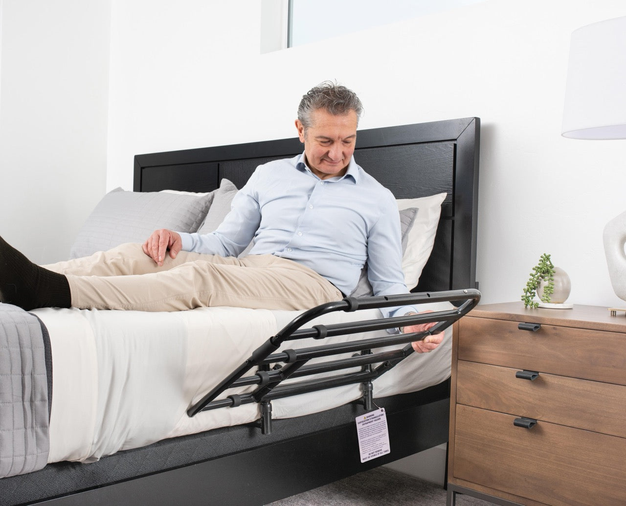 Wonder Pivot Bed Rail - Tall