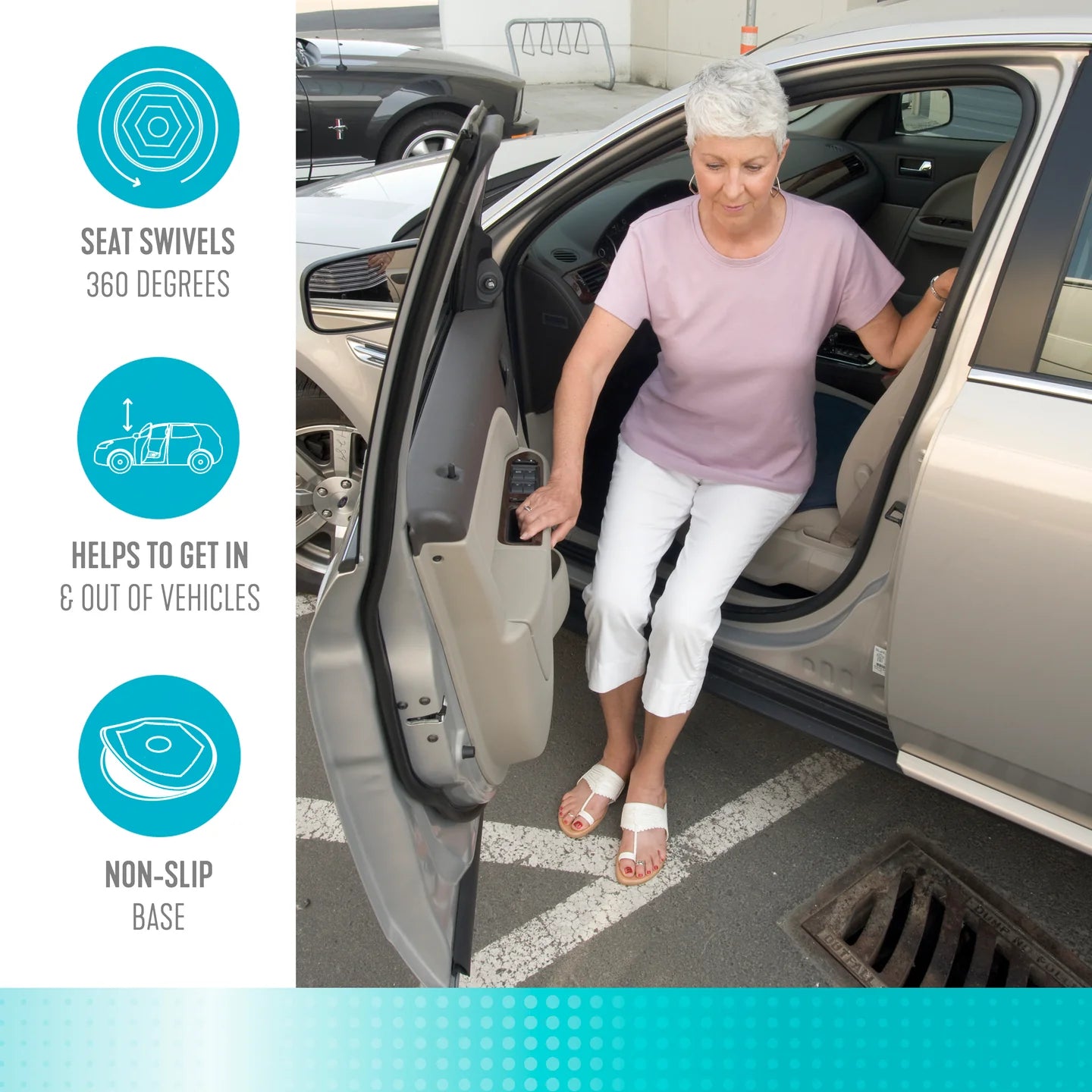 Stander EZ Swivel Seat Cushion