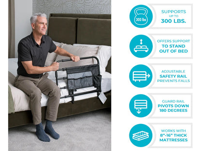 Wonder Pivot Bed Rail - Tall