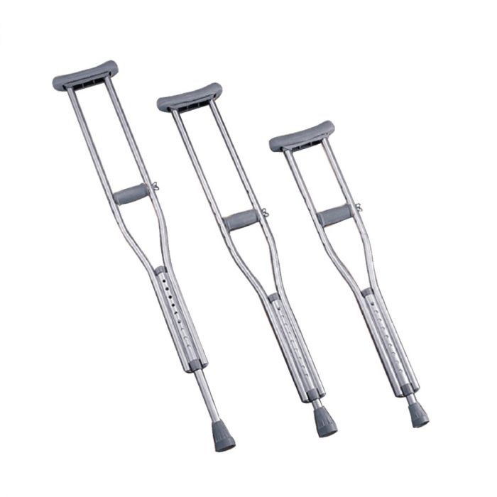 Max Mobility Alpha CR-U Aluminium Underarm Crutches
