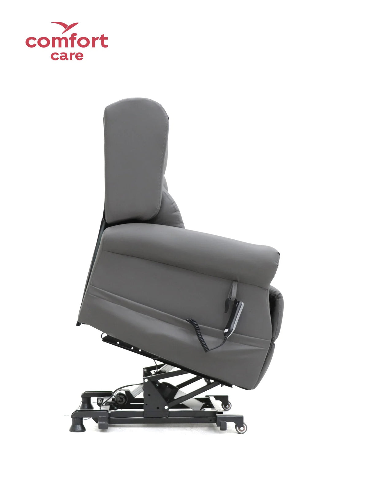 Comfort Care One 5 Motor Power Lift Recliner - Dark Grey