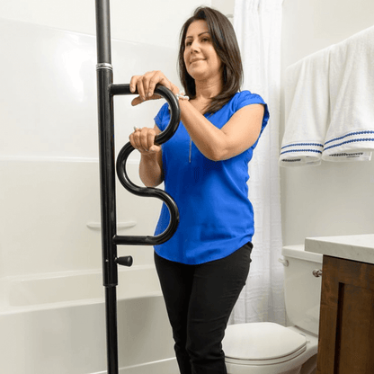 Wonder Pole Plus (Security Pole Curved Grab Bar)