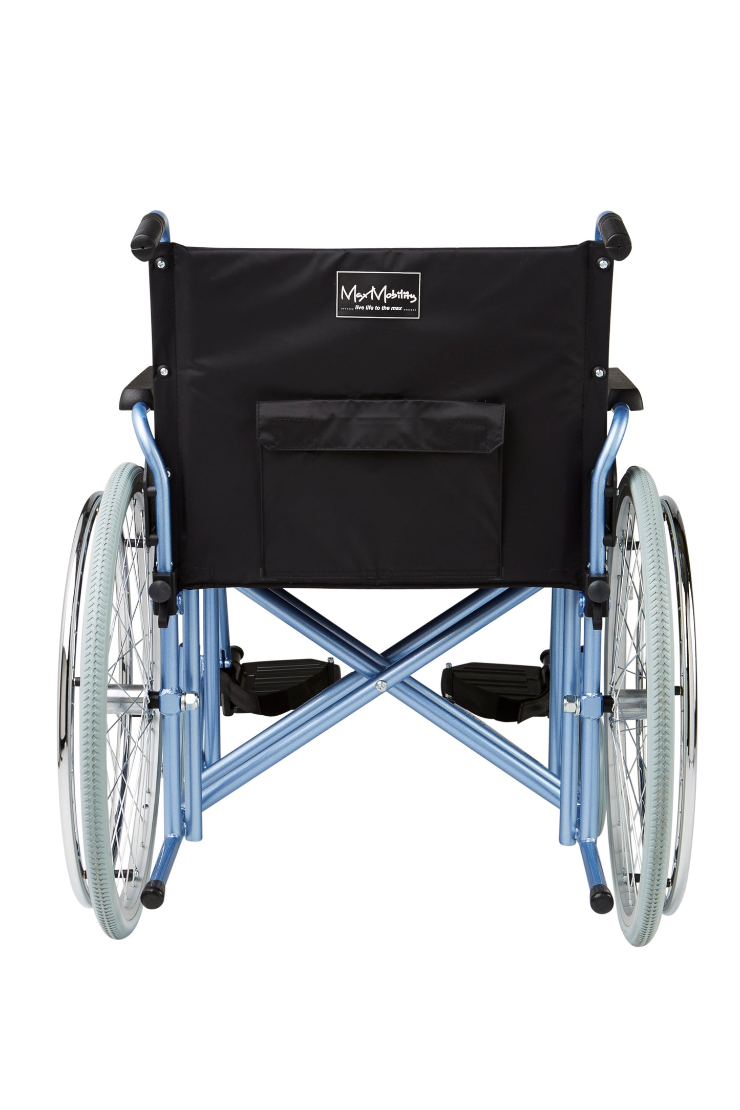 Max Mobility HD1 Heavy Duty Wheelchair (Blue)