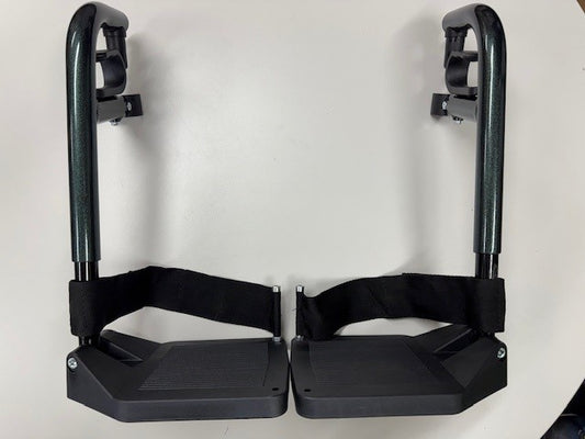 Swingaway Legrest Assembly Green (PAIR)