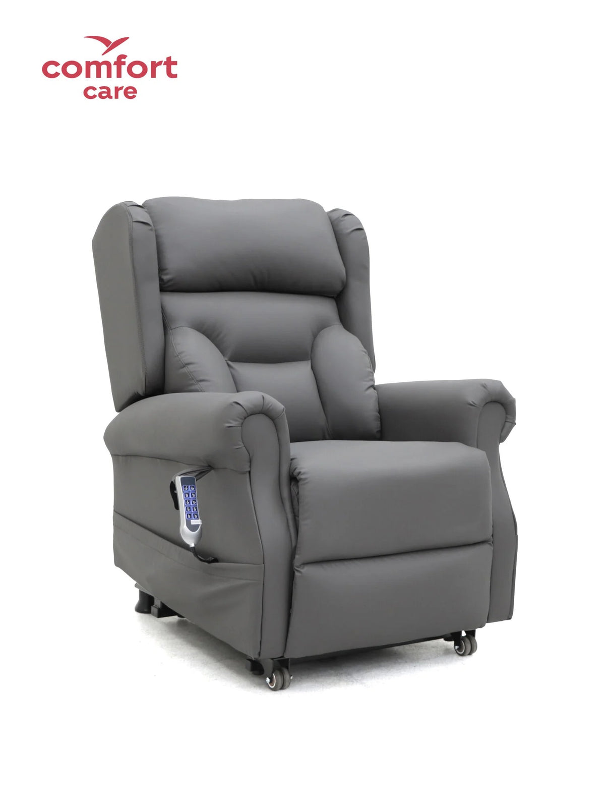 Comfort Care One 5 Motor Power Lift Recliner - Dark Grey