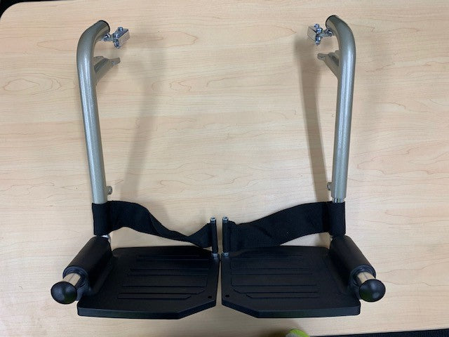 Wheelchair Swingaway Legrest  Assembly Max Mobility Omega LA1 Gold (PAIR)