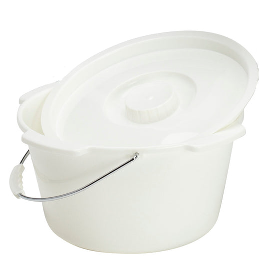 Max Mobility Delta T14 Folding Commode Pan, Lid & Splashguard