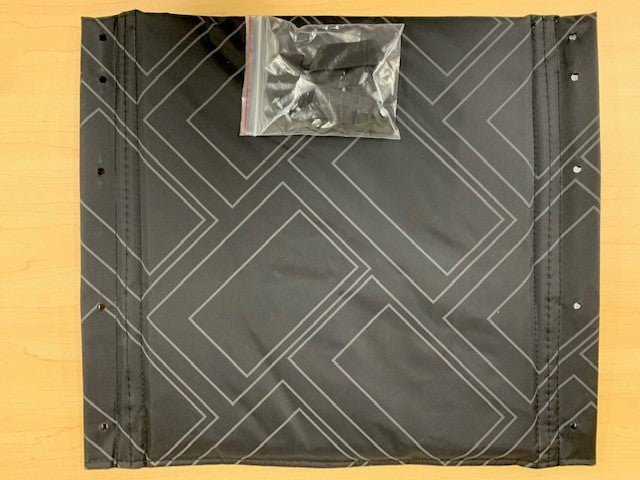 Wheelchair Seat Pad 18" w/ Fasteners Max Mobility OmegaLA1