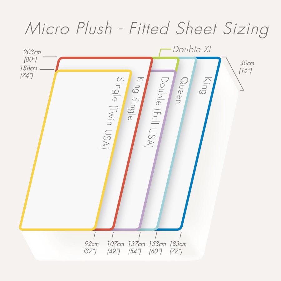Conni Micro-Plush - Single Waterproof Fitted Sheet