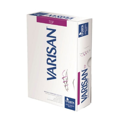 Varisan Thigh High Grip TOP Stockings Short Ccl.2 (Open Toe) 6A4E9