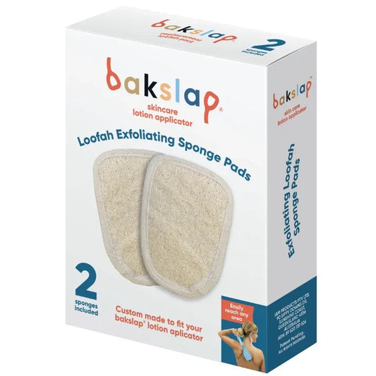 Bakslap Exfoliating Loofah Replacement Pack (x3)