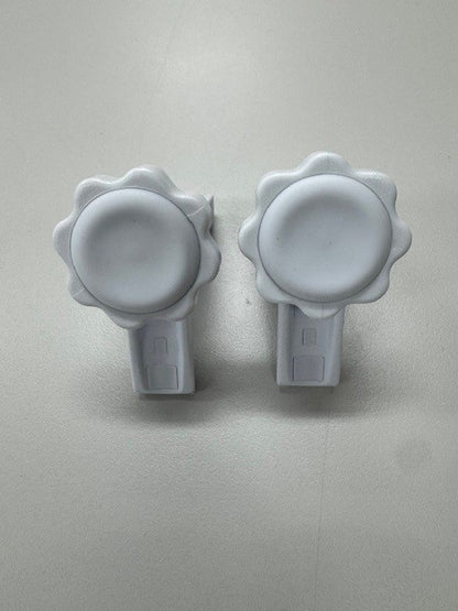 Side Clamps to suit Raised Toilet Seat (PAIR)