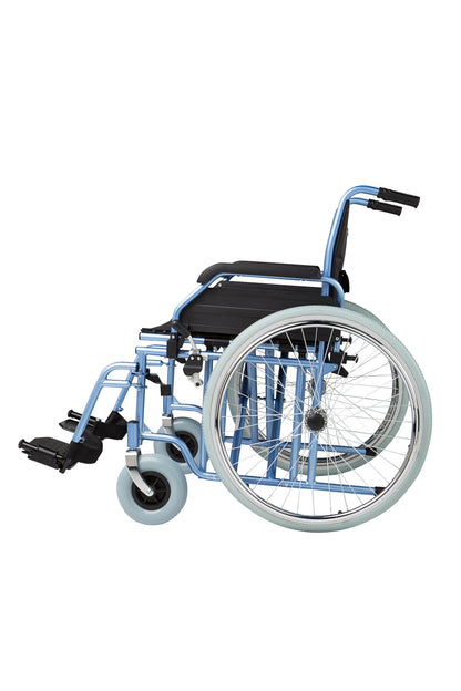 Max Mobility HD1 Heavy Duty Wheelchair (Blue)