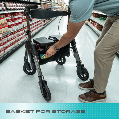 Stander Wonder Rollator Heavy Duty (EZ Fold-N-Go Heavy Duty Rollator)
