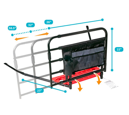 Wonder Pivot Bed Rail - Tall