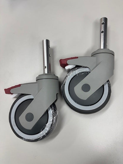 Bathroom Rear Castor (PAIR) Max Mobility Delta SC1 Shower Commode