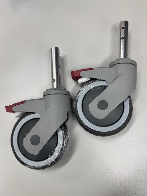Bathroom Rear Castor (PAIR) Max Mobility Delta SC1 Shower Commode