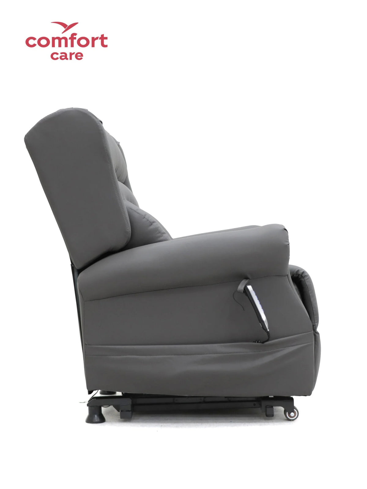 Comfort Care One 5 Motor Power Lift Recliner - Dark Grey