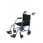 Omega LA1 Lightweight Transit Wheelchair (Blue/Gold/Red)